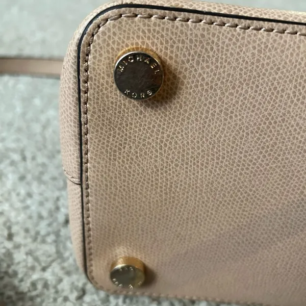 Michael‎ Kors Cindy Dome Satchel BLUSH PURSE Leather - Image 10