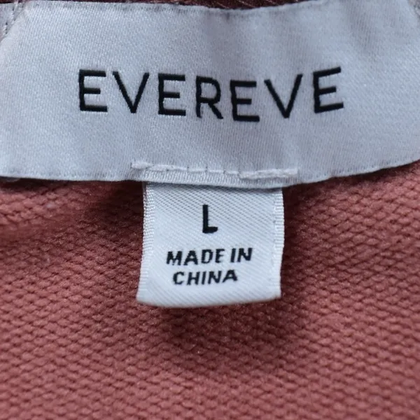 Evereve Womens Sleeveless V-Neck Drawstring Waist Knit Dress Pink Size L - Image 9