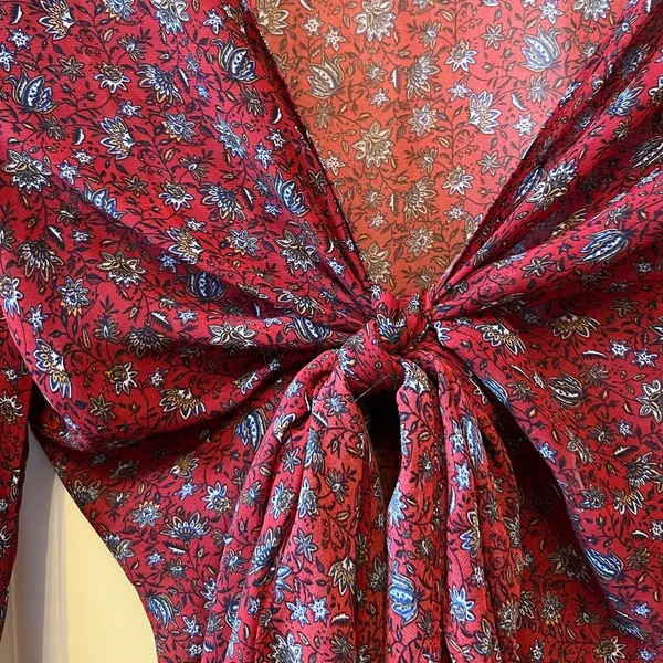 Princess Polly Waverley Floral Tie Up Blouse - Image 3