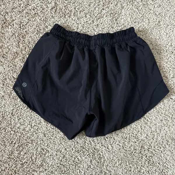 Black Lululemon hotty hot shorts  - Image 2