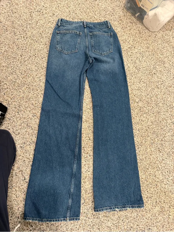 Free People We The Free Cowboy Flare Jeans - Image 4