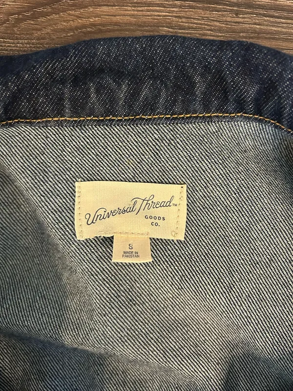 Universal Threads Dark Wash Denim Jacket - Image 2