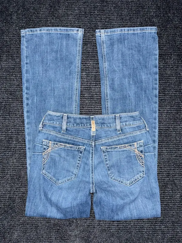 Ariat Perfect Rise Naz Boot Cut Blue Jeans Sz 26 R 10058919 Cowgirl Western EUC - Image 2