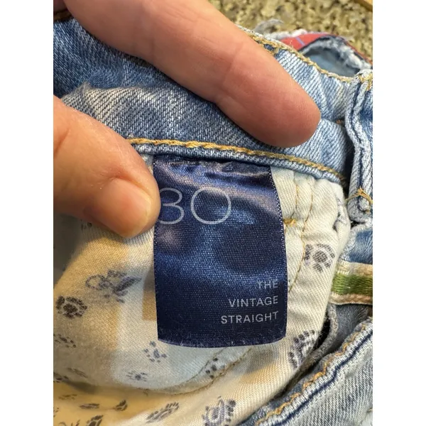 Anthropologie pilcro women's The‎ Vintage straight jean Size 30 Southwestern - Image 13