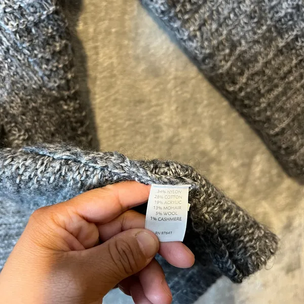 J Jill Women’s‎ Mohair Wool Cashmere Blend Cardigan Size XS - Image 3
