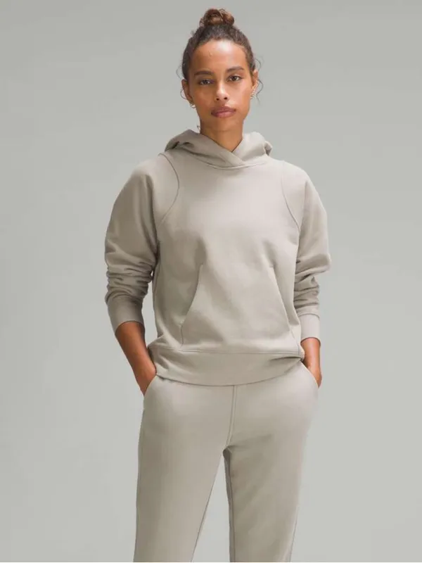 Lululemon Loungeful Hoodie Riverstone women's size 8 - Image 3