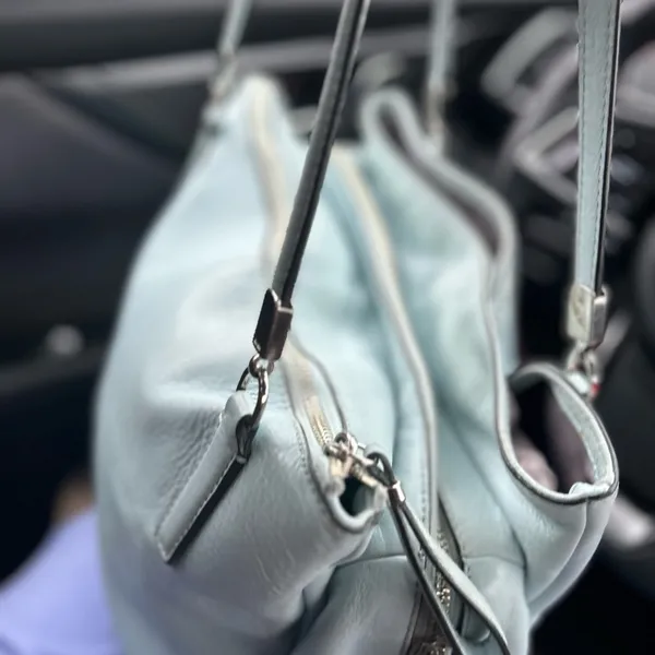 Coach. Baby Blue Satchel. - Image 10