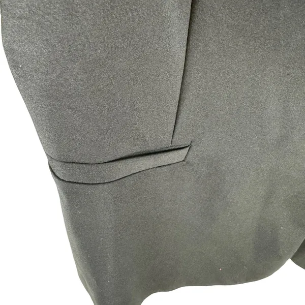 Red Hanger Black Single Breasted Button Front‎ Lined Professional Blazer Size XL - Image 3