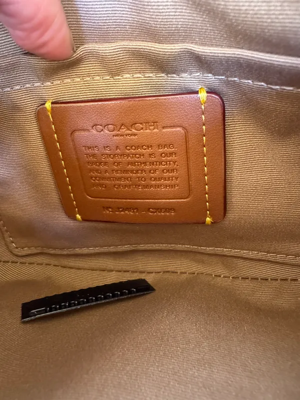 Coach Mini Payton Bag With Heart Print CX609 NWT Chalk Multi - Image 9