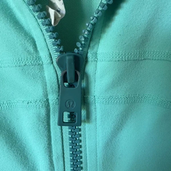 Lululemon Define Jacket Full-Zip Athletic Performance Teal Blue Women's Size 10 - Image 8