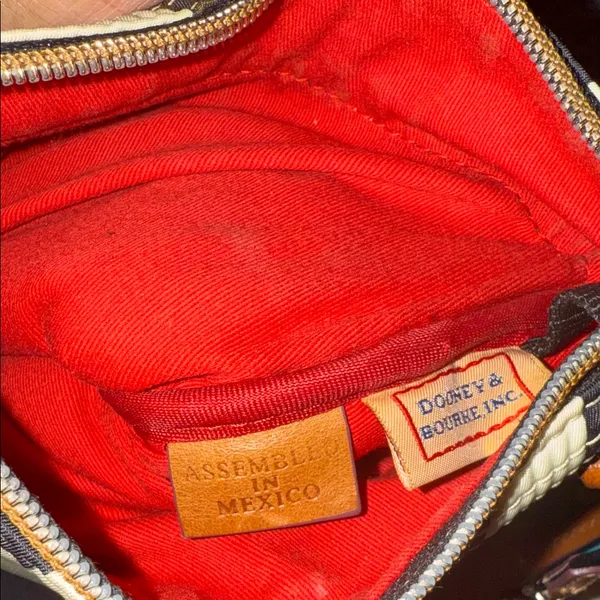 Dooney & Bourke Zebra Print Crossbody Bag - Image 8