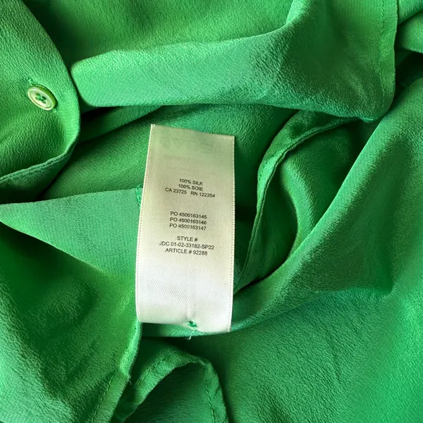 Aritzia Babaton Academy Silk Shortsleeved Blouse - Image 4