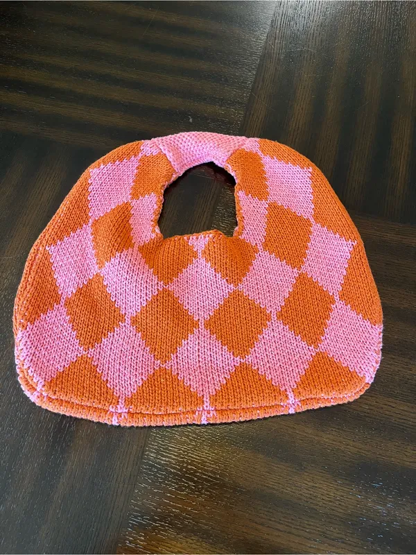 Kopari Limited Edition Diamond Knit Shoulder Bag - Image 4