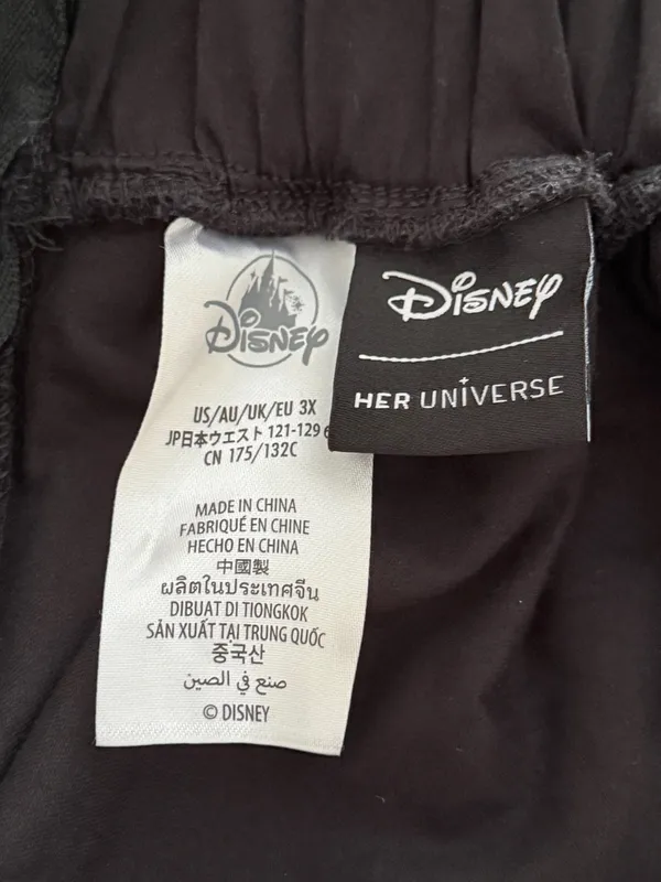 Disney Parks Her Universe Flocked Mickey Mouse Spiderweb Midi Skirt Size 3X - Image 4