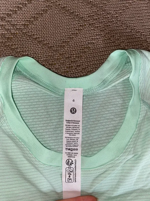 Lululemon Swiftly Tech Long Sleeve - Image 3