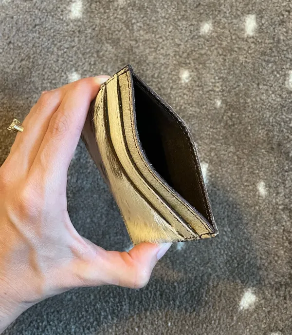 Cowhide Card Holder - Image 2