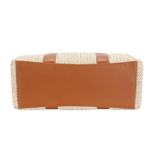 David Jones Square Woven‎ Tote Handbag - Image 3