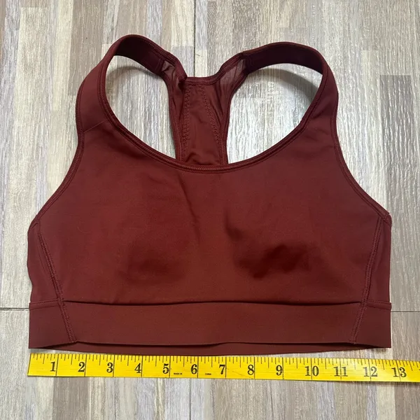Athleta Hustle II Bra in Rust, Size 34B/C - Image 8