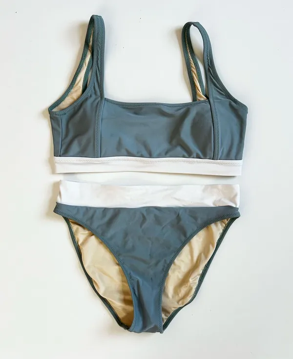 Blushing Brunette Boutique Berkleigh Two Piece Swimsuit - Image 3