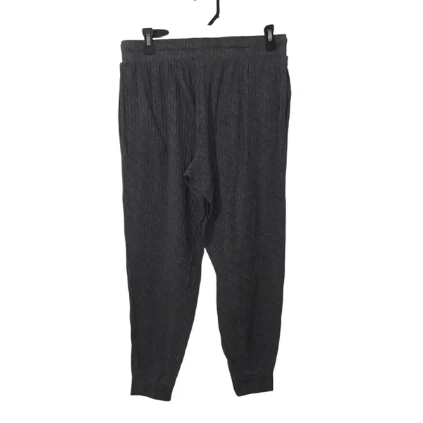 Joyspun Women's Hacci Knit Jogger Style Lounge Pants Pajama Pants - Image 4