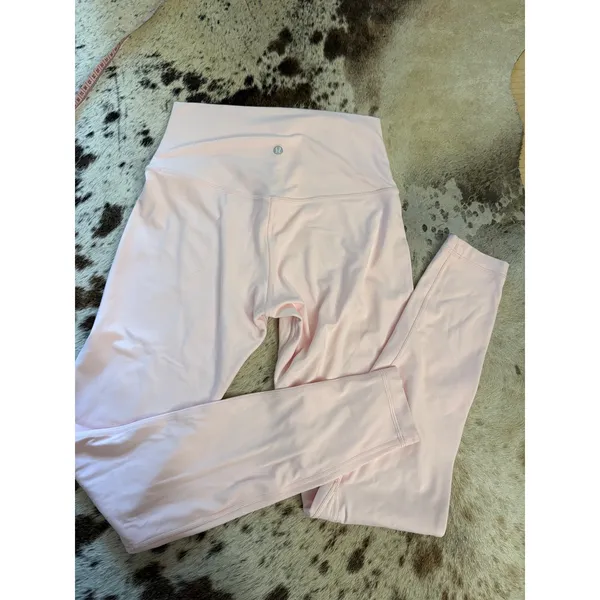Lululemon Align High-Rise Pant 28" In Flush Pink Size 6 - Image 3