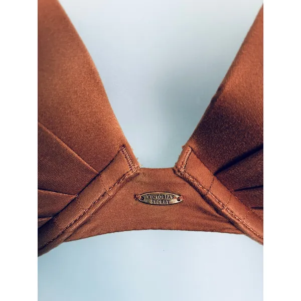 Victoria's Secret Fabulous Push Up Bra Copper Brown 34D Padded - Image 7