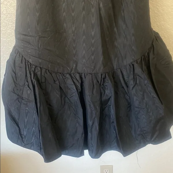 Vintage Black Sweetheart‎ Strapless Tiered Dress Size M - Image 8