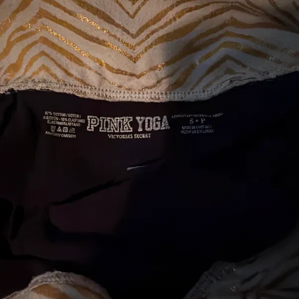 Victoria's Secret PINK Leggings Yoga Black Small - Image 8