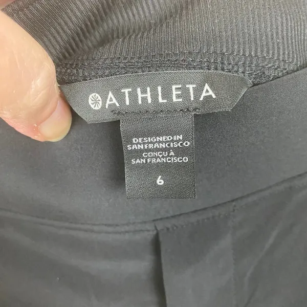 Athleta Black Brooklyn Mid Rise Ankle Pants Sz.6 - Image 9