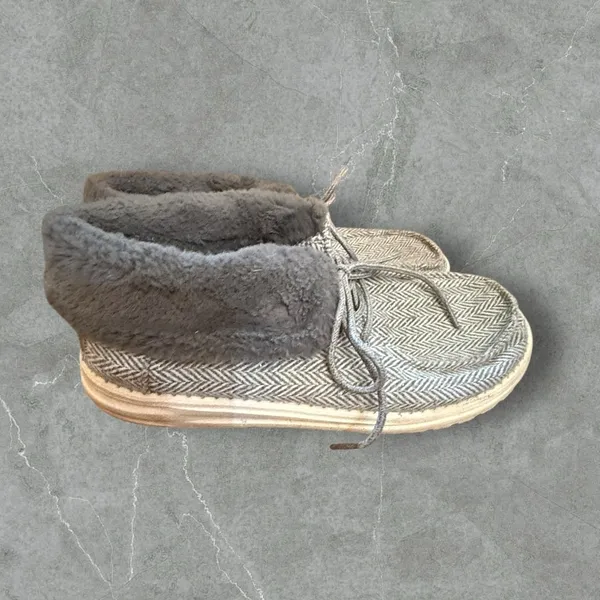 Hey Dude Shoes with Fur Trim‎ - Image 3
