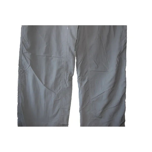 The North Face Hiking Pants Womens 8 Gray Excellent Convertible Roll Up Utility - Image 4