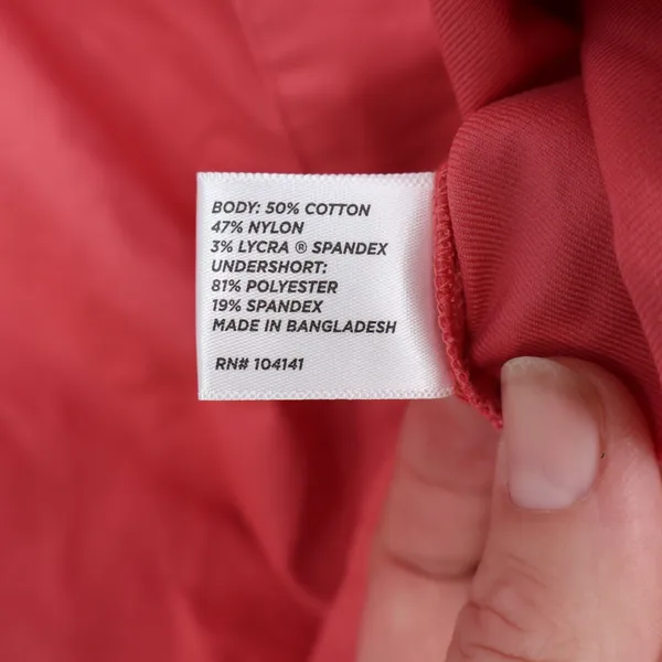 Walter Hagen Clubhouse Golf Skort Coral Pink Size 4 Activewear 16 Inch Length - Image 5