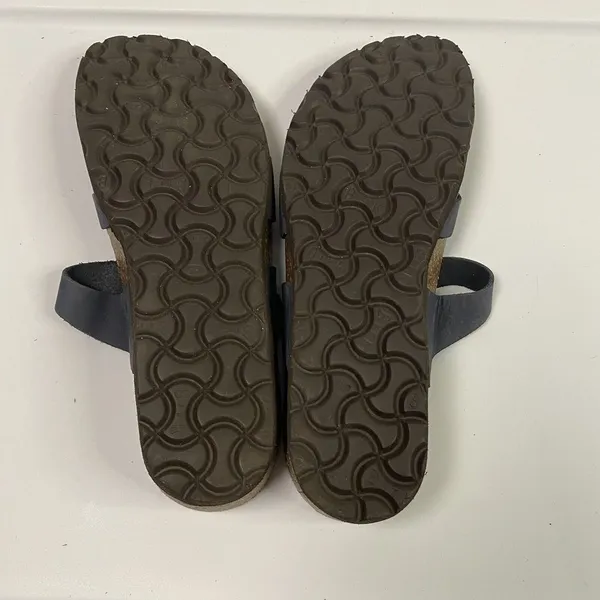 Marina Luna Comfort Made in Italy Blue Sandals Sz measures just under‎ 37 - Image 12
