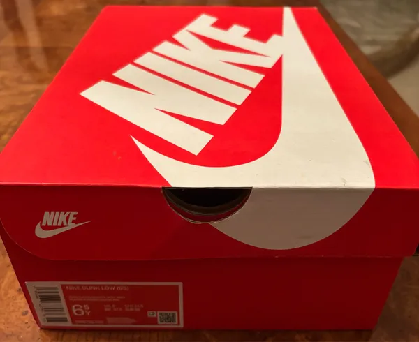 Nike Dunk Low GS 'Pure Platinum Wolf Grey' - Image 9