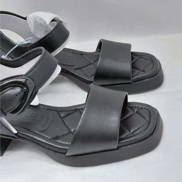 Aerosoles Women Platform Sandals Size 6 Black Comfort Block Heel Everyday Shoes - Image 5