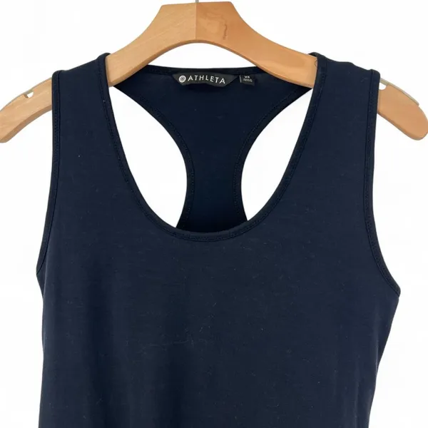 Athleta M Rafina Dress Black Built in Bea Activewear Tennis Pickleball #291731 - Image 4