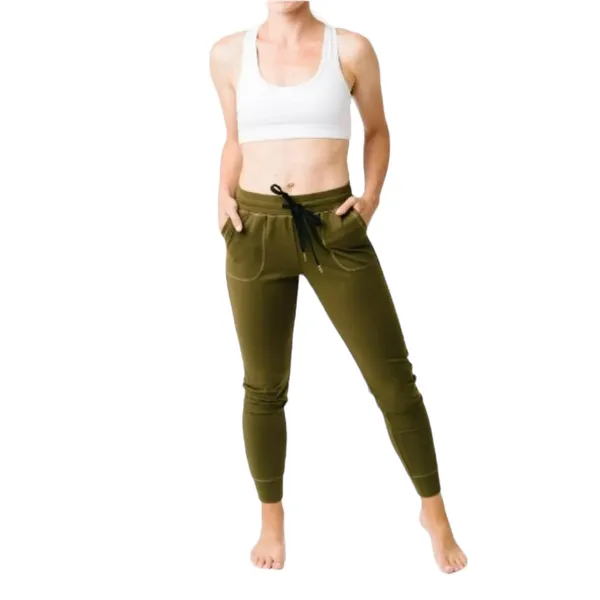 ZYIA Unwind Olive Green Jogger M - Image 7