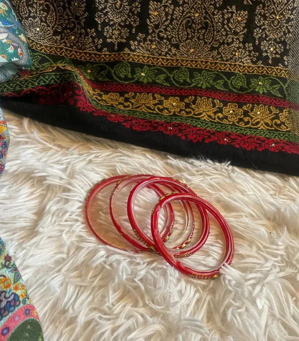 Traditional Red Bangles / Bracelets - Image 10