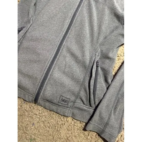 REI Co-op Womens Gray Full Zip Fleece Hoodie Jacket Size‎ Medium RN37249 - Image 4