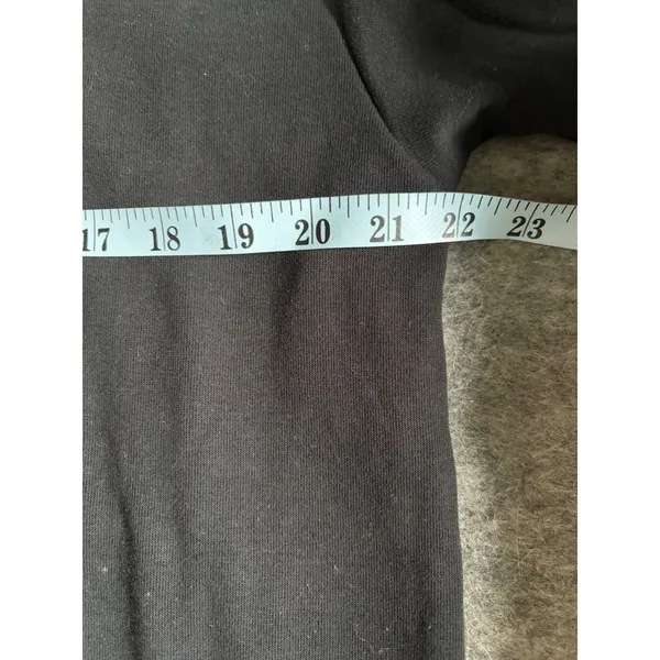 Splendid Womens Black Quarter Zip Fleece Pullover Sweatshirt RF5K18M Medium - Image 6