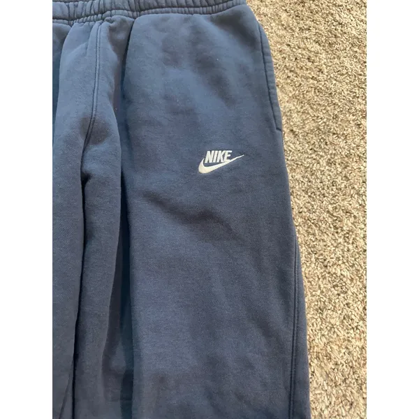 Nike Sportswear Club Fleece Joggers Midnight Navy BV2671-410 Size Medium - Image 2