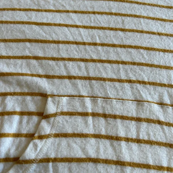 American Eagle Yellow White Striped Soft 6‎ for $36 Sexy Plush Hoodie Top - Image 9