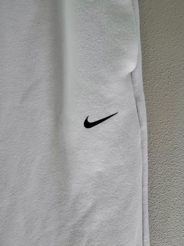 Nike Women's Dri-FIT One Mid-Rise Joggers White Size S - Image 5