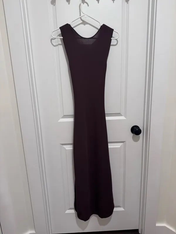 Vestique Brown Dress - Image 3