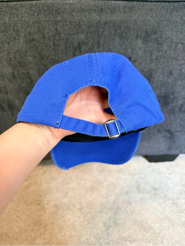 Disney Pixar Monsters University Blue Distressed Adjustable Hat - Image 3