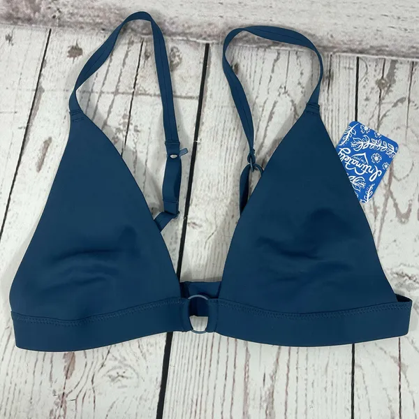 Free People Intimately Bra Oh Scuba X-Small Bralette Midnight Cowboy Convertible - Image 2