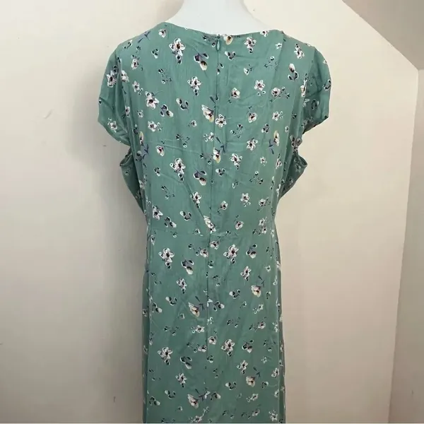 Showpo Secret Cure Mini Dress Mint floral 14 - Image 8