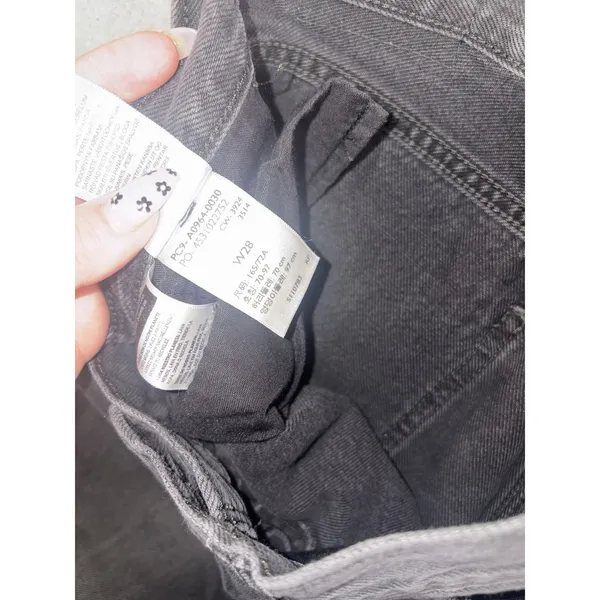 Levi's low pro straight 28 gray wash 28x30 - Image 5