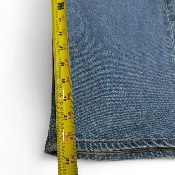 American Eagle Super High-Rise Baggy Straight Jeans - Image 4