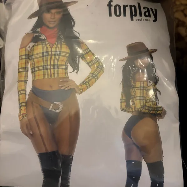NEW Forplay Playtime Sheriff Toy Story Woody Costume Size Medium Large - Image 4